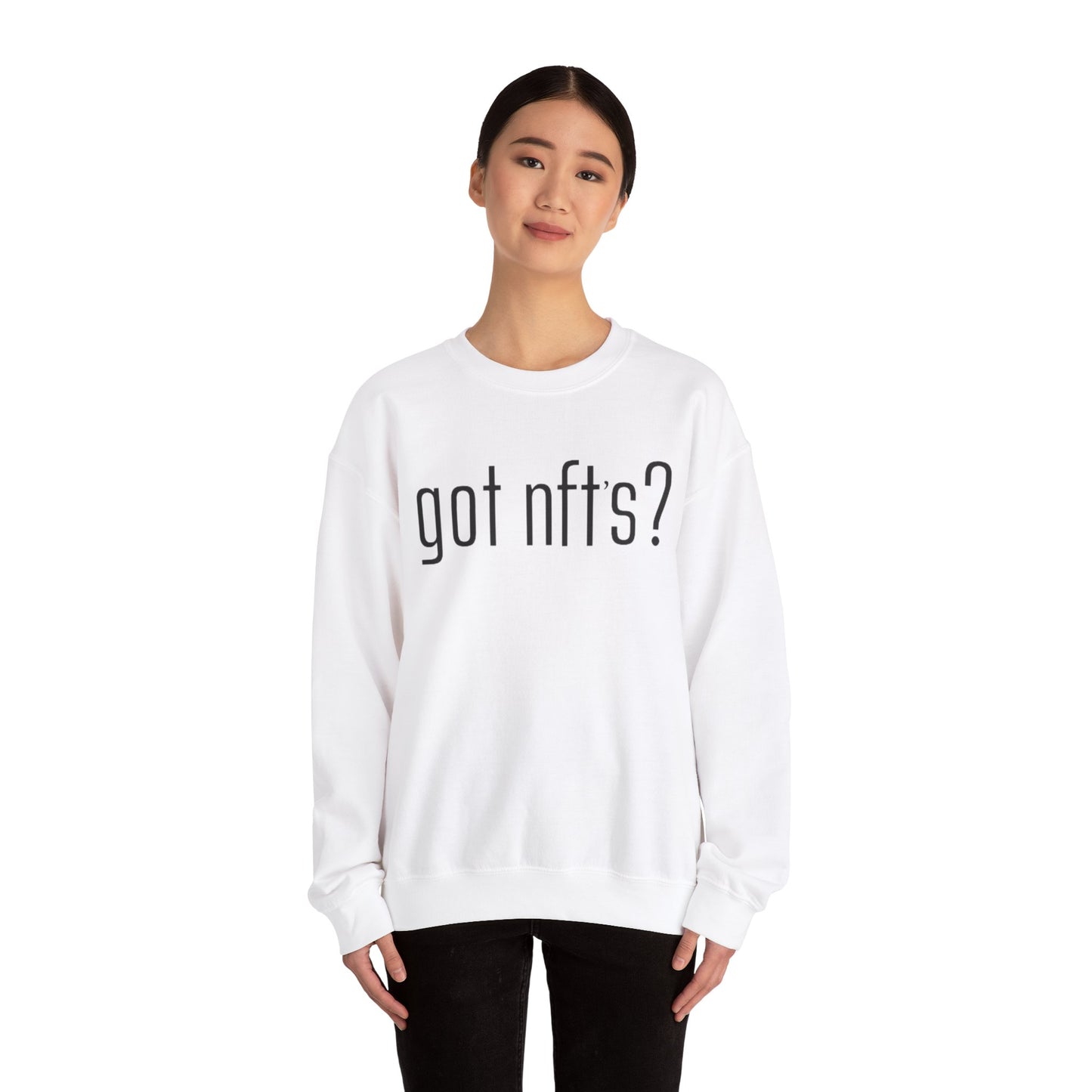 White got NFTs Sweatshirts