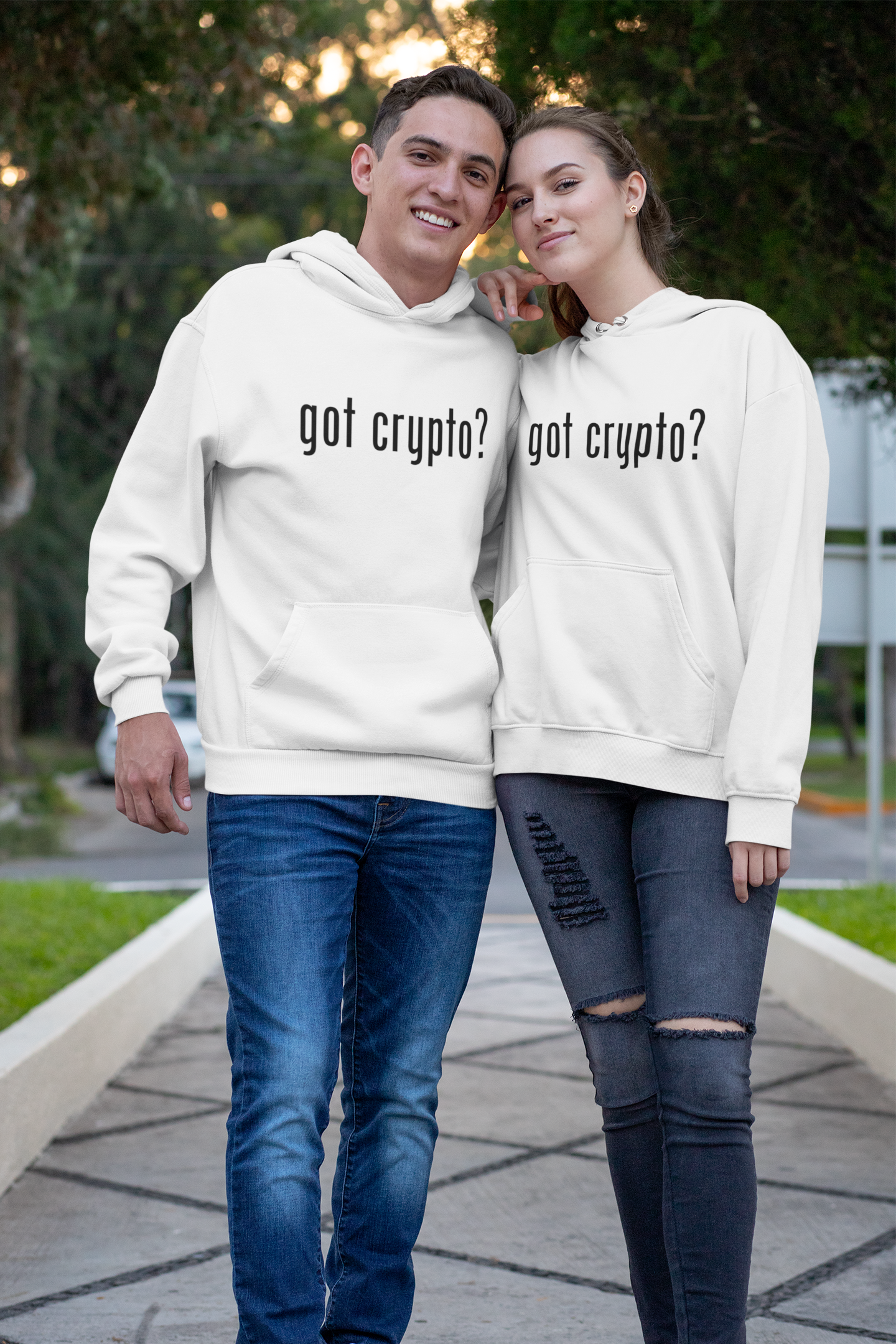 Unisex Got Crypto Hooded Sweatshirt