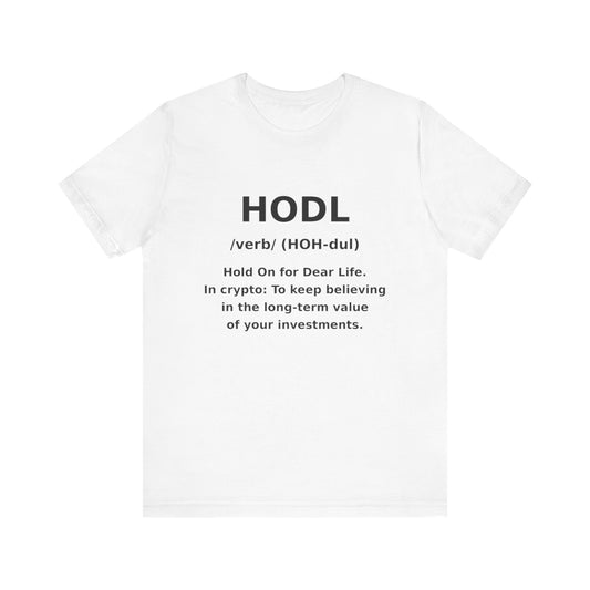 HODL Short Sleeve Tee