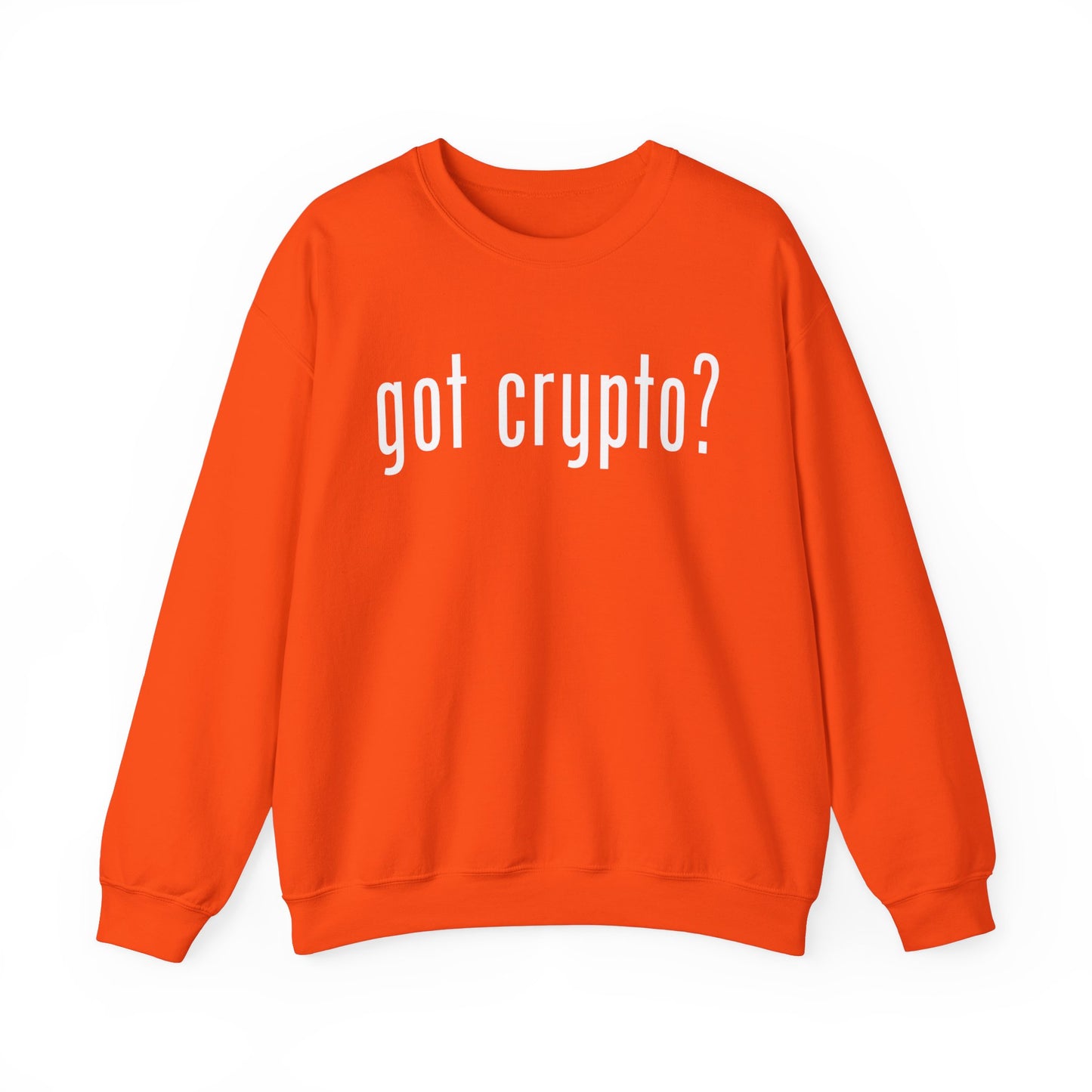 Got Crypto Unisex Heavy Crewneck Sweatshirt