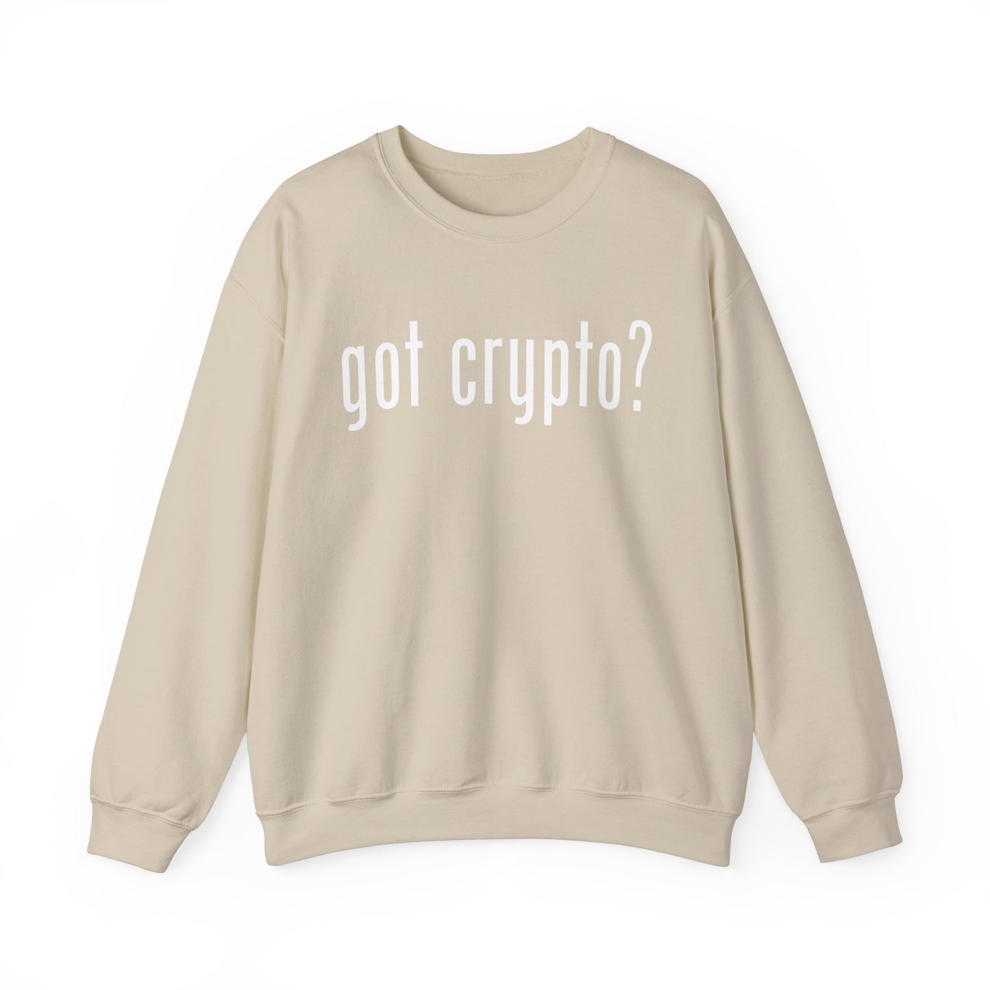 Got Crypto Unisex Heavy Crewneck Sweatshirt