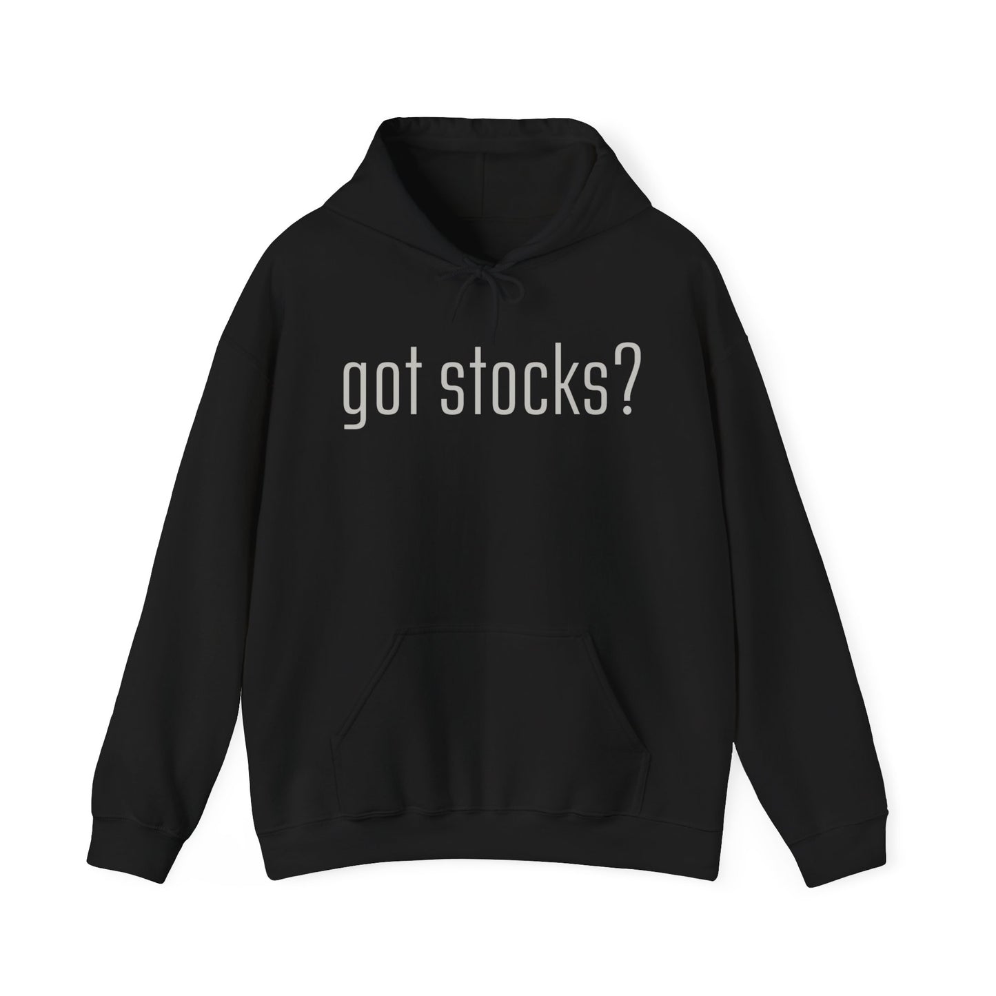 Black Got Stocks Hoodies