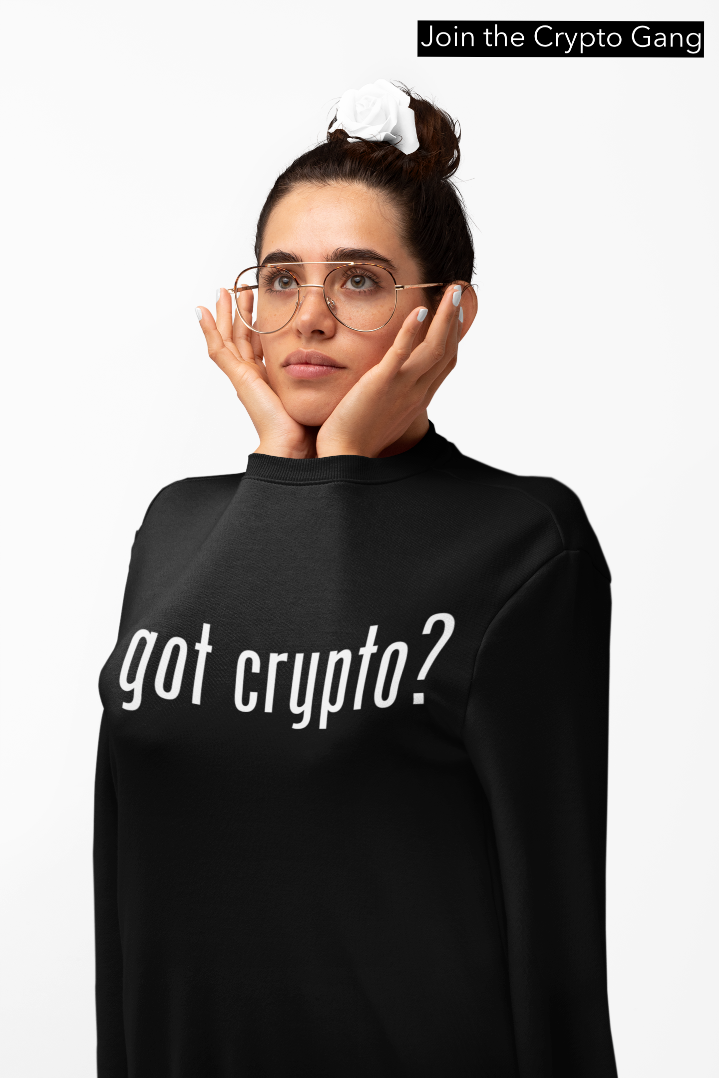 Got Crypto Unisex Heavy Crewneck Sweatshirt